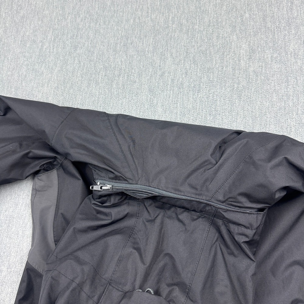 Eddie Bauer Jacket Womens XS Black Weatheredge‎ Windbreaker Hooded Rain Outdoor - Picture 12 of 16